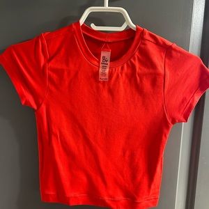 Garage cropped tee